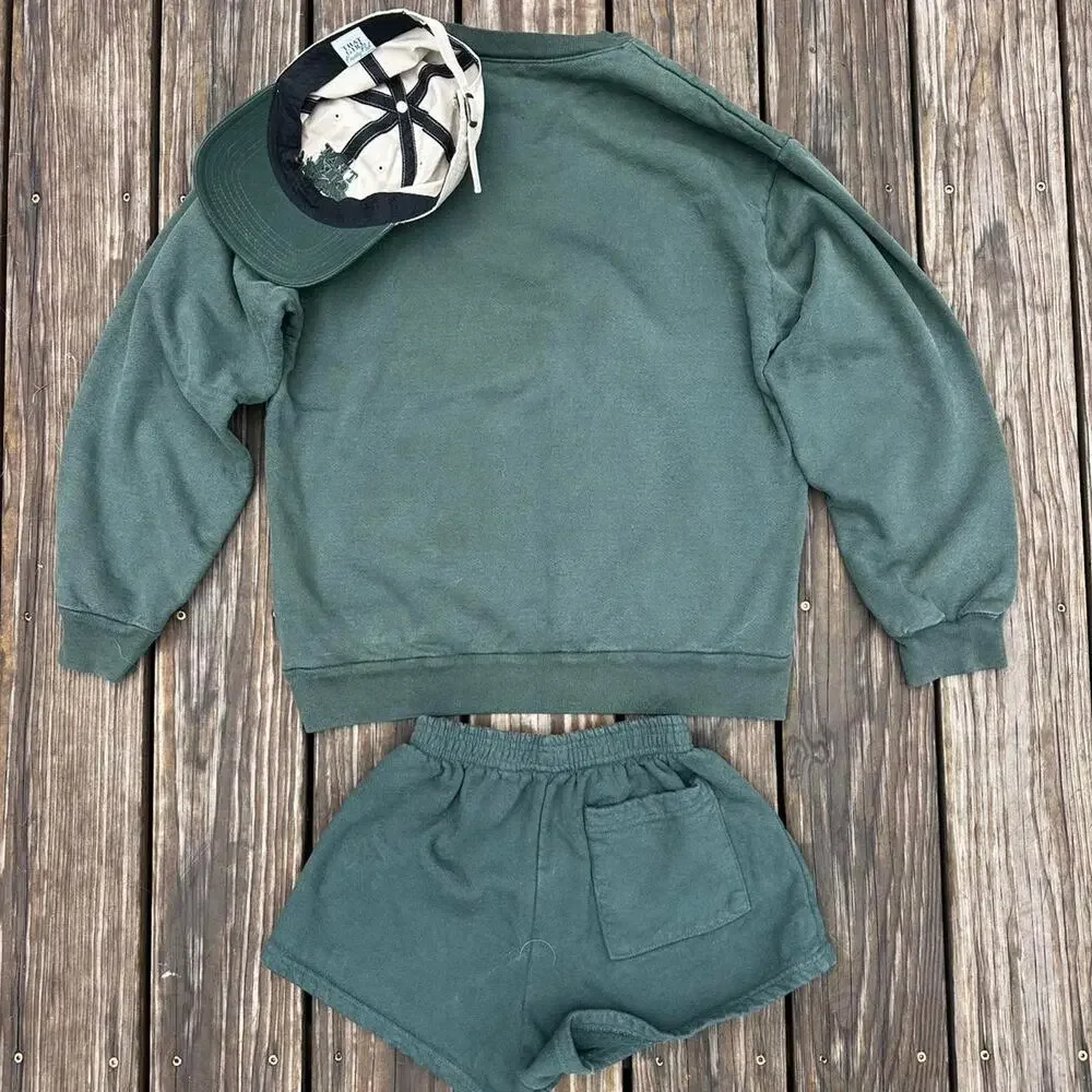 That Girl Country Club Matching Forest Green Lounge Set